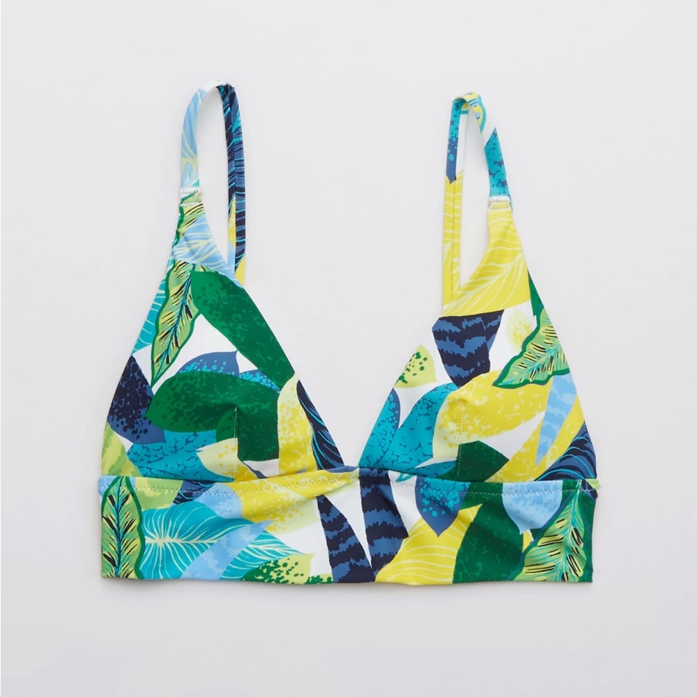 LIKE NEW Aerie Longline Triangle Bikini Top